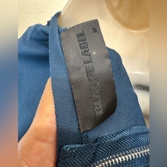 Blaque Label Blue ruffled Top - Picture 2 of 4